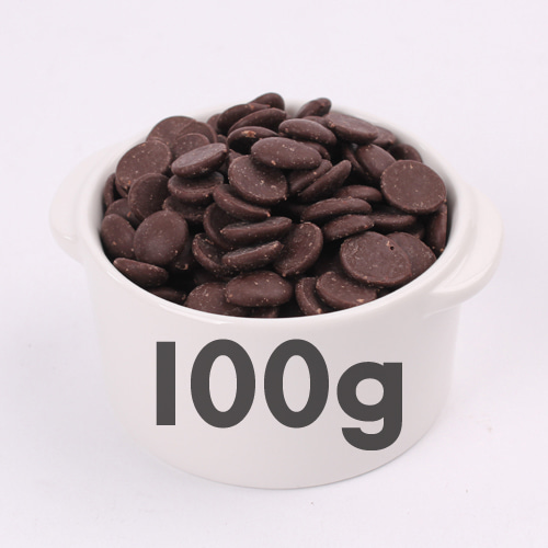 아리바 커버춰 초콜릿 다크 54%(코인) - 다크디스크 - 100g