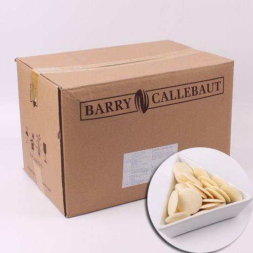 [대용량] 바리 칼리바우트 컴파운드 초콜릿(코팅초콜릿) 화이트 - 25kg(1박스)
