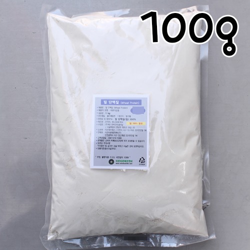 밀 단백질(활성글루텐,밀글루텐,프로틴) - 100g