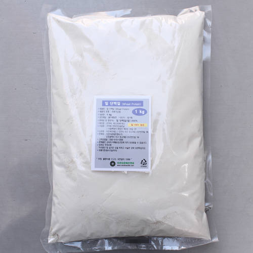밀 단백질(활성글루텐,밀글루텐,프로틴) - 1kg