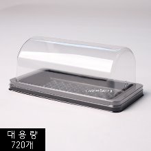 [대용량]투명 돔형 롤케이크 케이스(도지마롤케이스,롤케익케이스,HP-110) - 720개(1박스)