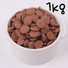 카리브 컴파운드 초콜릿 밀크(이탈리아,코팅초콜릿) - 1kg