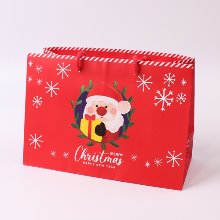산타 크리스마스 종이쇼핑백 - 1개 280x120x190