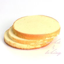 동산 바닐라 케익시트(제누아즈,케익빵) - 3호 (3단 슬라이스)