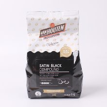 사틴 블랙 컴파운드 초콜릿 다크(코팅초콜릿,검은색초콜릿) - 1kg