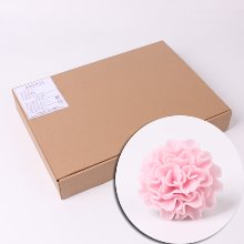 카네이션 머랭(케익장식용) 핑크 - 40개(1박스)