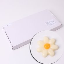초콜릿 장식물(꽃) - 100개 (1통)