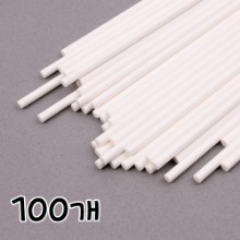 펄프 종이 롤리팝스틱 소(10cm) - 100개