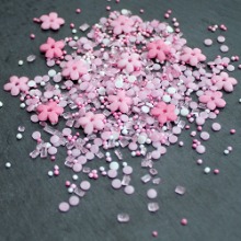 핑크 벚꽃 믹스 스프링클 -  20g