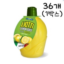 [대용량] 리오티 레몬 주스(레몬엑기스) 200ml - 36개(1박스)