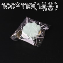 접착식 OPP봉투 불문화이트(100x110mm) - 1묶음(500장)