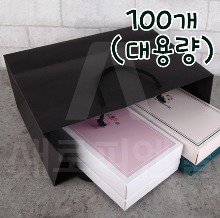 [대용량] 블랙 초콜릿 종이쇼핑백 (9호) - 100개