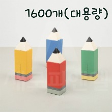 [대용량] 연필 행운박스 2구 (화과자상자) - 1600개