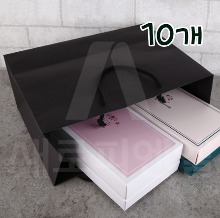 블랙 초콜릿 종이쇼핑백 (9호) - 10개