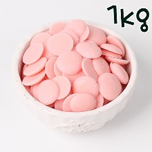 베릴스 컴파운드 코팅 초콜릿 핑크(딸기향) - 1kg