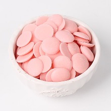 베릴스 컴파운드 코팅 초콜릿 핑크(딸기향) - 100g
