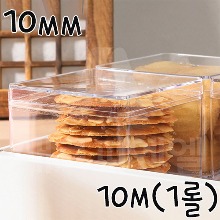 쿠키띠 투명 스티커 10mm - 10M(1롤)