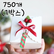 화이트 레이스 선물상자(소) - 750개(1박스) 90x90x50