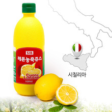 선인 레몬농축쥬스(레몬엑기스/이탈리아) - 1L(1,000ml)